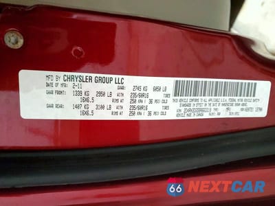 Zdjęcie 13 z 13 samochodu: 2011 DODGE GRAND CARAVAN MAINSTREET VIN:2D4RN3DG5BR663318 - miniatura