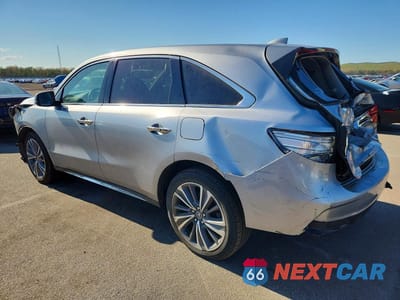 Drugie zdjęcie samochodu z przodu: 2017 ACURA MDX TECHNOLOGY VIN:5J8YD4H57HL000488 - miniatura