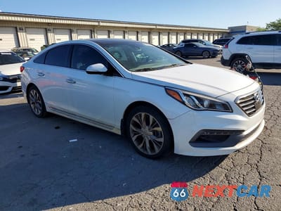 Czwarte zdjęcie samochodu z boku: 2015 HYUNDAI SONATA LIMITED 2.0T VIN:5NPE34AB0FH251276 - miniatura