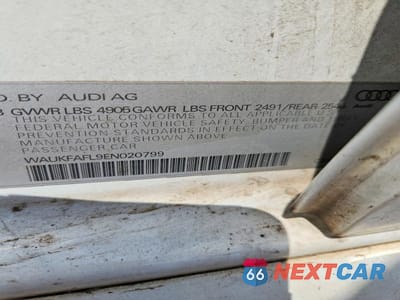 Zdjęcie 13 z 13 samochodu: 2014 AUDI A4 PRESTIGE VIN:WAUKFAFL9EN020799 - miniatura