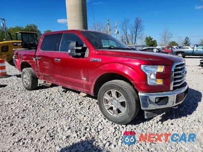 Czwarte zdjęcie samochodu z boku: 2017 FORD F150 SUPERCREW VIN:1FTEW1EP5HFC02020 - miniatura