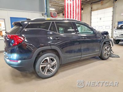 Trzecie zdjęcie samochodu z tyłu: 2019 GMC TERRAIN VIN:3GKALVEV0KL247509 - miniatura