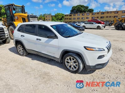 Czwarte zdjęcie samochodu z boku: 2014 JEEP CHEROKEE SPORT VIN:1C4PJLAB9EW222151 - miniatura