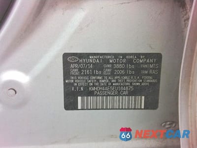 Zdjęcie 13 z 13 samochodu: 2014 HYUNDAI ELANTRA SE VIN:KMHDH4AE5EU184875 - miniatura