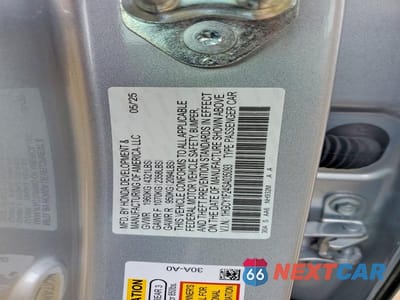 Zdjęcie 12 z 12 samochodu: 2025 HONDA ACCORD LX VIN:1HGCY1F24SA035093 - miniatura
