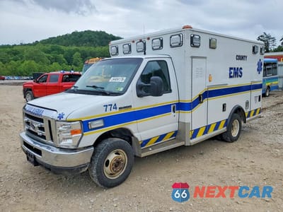 2018 FORD ECONOLINE E350 SUPER DUTY CUTAWAY VAN 1FDWE3FS6JDC19461 - główne zdjęcie licytacji z USA - miniatura