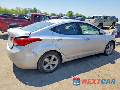 Trzecie zdjęcie samochodu z tyłu: 2012 HYUNDAI ELANTRA GLS VIN:KMHDH4AE1CU463365 - miniatura