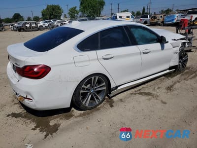 Trzecie zdjęcie samochodu z tyłu: 2020 BMW 430I GRAN COUPE VIN:WBA4J1C03LCD76047 - miniatura