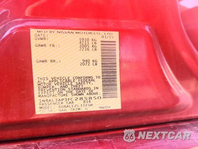 Zdjęcie 25 z 26 samochodu: 2015 NISSAN ALTIMA 2.5 S VIN:1N4AL3AP3FC285850 - miniatura