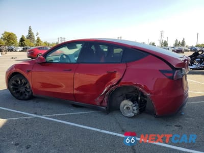 Drugie zdjęcie samochodu z przodu: 2021 TESLA MODEL Y VIN:5YJYGDEE2MF285494 - miniatura