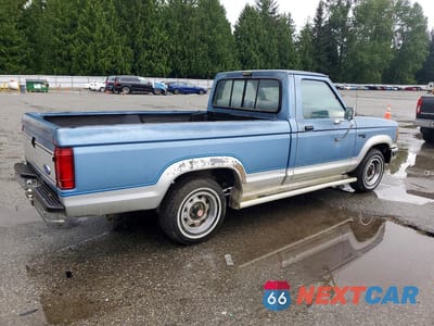 Trzecie zdjęcie samochodu z tyłu: 1989 FORD RANGER VIN:1FTCR10TXKUC09096 - miniatura