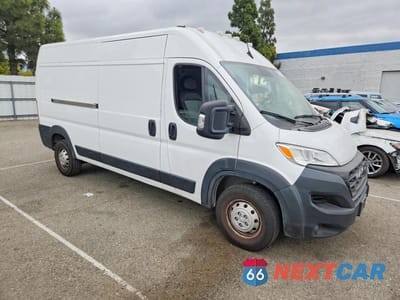 Czwarte zdjęcie samochodu z boku: 2023 RAM PROMASTER 2500 DELIVERY VAN VIN:3C6LRVDG9PE511058 - miniatura