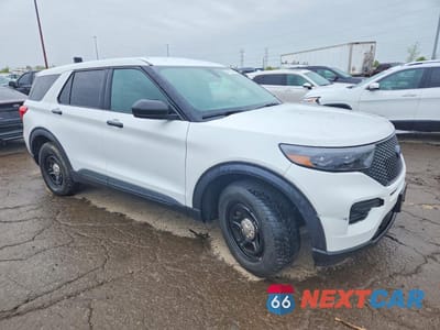 Czwarte zdjęcie samochodu z boku: 2020 FORD EXPLORER POLICE INTERCEPTOR VIN:1FM5K8AW4LGC48860 - miniatura