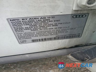Zdjęcie 14 z 14 samochodu: 2023 AUDI Q7 PREMIUM VIN:WA1ACBF75PD005199 - miniatura