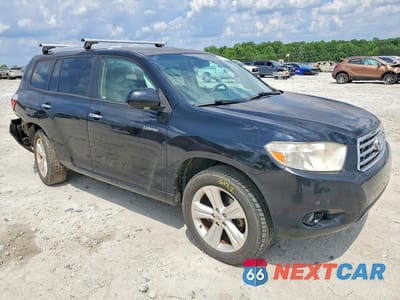 Czwarte zdjęcie samochodu z boku: 2010 TOYOTA HIGHLANDER LIMITED VIN:5TDYK3EH7AS023254 - miniatura