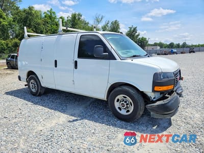 Czwarte zdjęcie samochodu z boku: 2019 GMC SAVANA VIN:1GTW7AFG1K1149725 - miniatura
