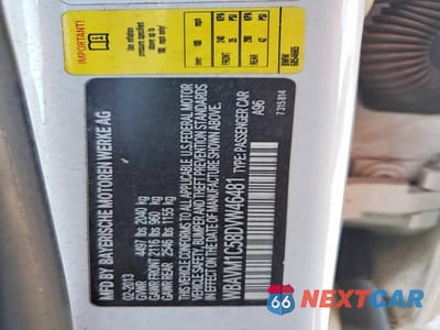 Zdjęcie 13 z 13 samochodu: 2013 BMW X1 SDRIVE28I VIN:WBAVM1C58DVW46481 - miniatura