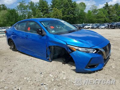 Czwarte zdjęcie samochodu z boku: 2020 NISSAN SENTRA SR VIN:3N1AB8DV2LY303460 - miniatura