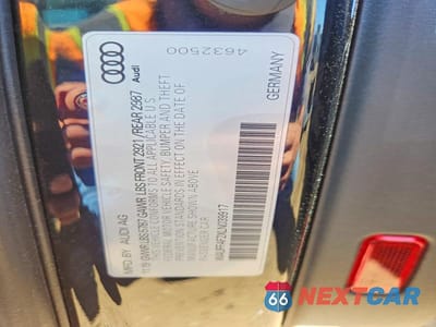 Zdjęcie 13 z 13 samochodu: 2020 AUDI S6 PRESTIGE VIN:WAUFFAF2XLN039917 - miniatura