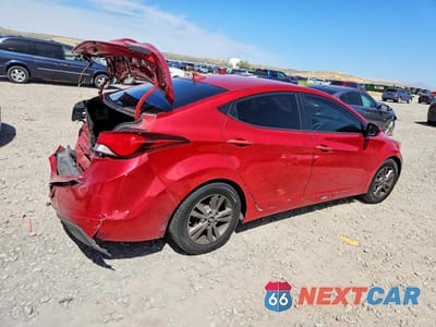 Trzecie zdjęcie samochodu z tyłu: 2014 HYUNDAI ELANTRA SE VIN:KMHDH4AE6EU159659 - miniatura