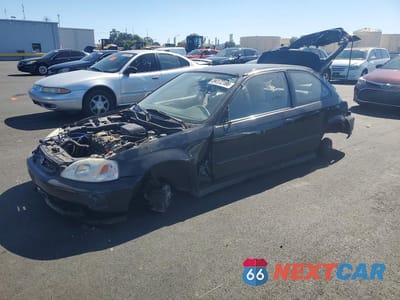 1999 HONDA CIVIC DX 2HGEJ6345XH112613 - główne zdjęcie licytacji z USA - miniatura