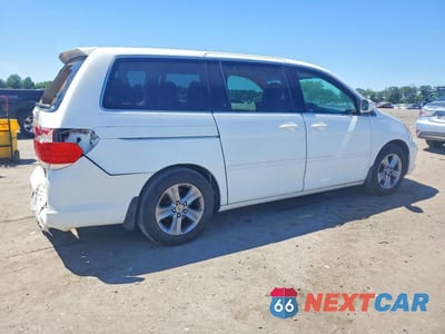 Trzecie zdjęcie samochodu z tyłu: 2010 HONDA ODYSSEY TOURING VIN:5FNRL3H96AB047345 - miniatura