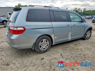 Trzecie zdjęcie samochodu z tyłu: 2007 HONDA ODYSSEY EX VIN:5FNRL38457B018271 - miniatura