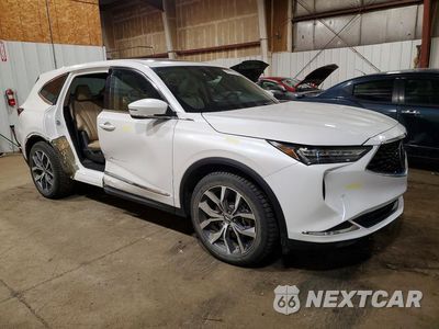 Czwarte zdjęcie samochodu z boku: 2023 ACURA MDX TECHNOLOGY VIN:5J8YE1H43PL025860 - miniatura