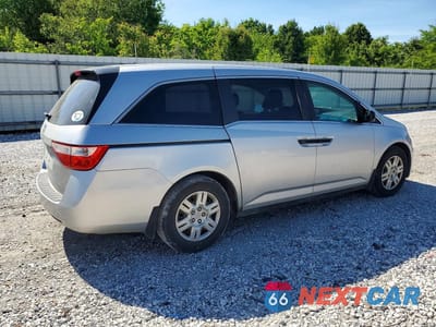 Trzecie zdjęcie samochodu z tyłu: 2011 HONDA ODYSSEY LX VIN:5FNRL5H21BB017024 - miniatura
