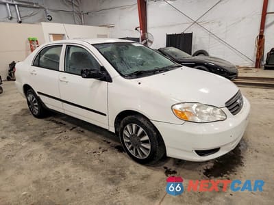 Czwarte zdjęcie samochodu z boku: 2003 TOYOTA COROLLA CE VIN:2T1BR32E93C140437 - miniatura