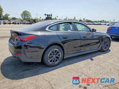 Trzecie zdjęcie samochodu z tyłu: 2024 BMW I4 EDRIVE 35 VIN:WBY43AW03RFT38250 - miniatura