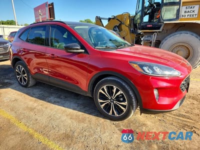 Czwarte zdjęcie samochodu z boku: 2022 FORD ESCAPE SEL VIN:1FMCU9H94NUB63058 - miniatura