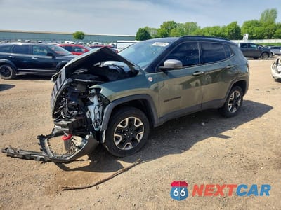 2018 JEEP COMPASS TRAILHAWK 3C4NJDDB4JT373648 - główne zdjęcie licytacji z USA - miniatura