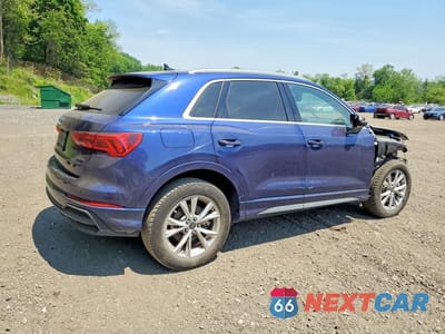 Trzecie zdjęcie samochodu z tyłu: 2024 AUDI Q3 PREMIUM S LINE 45 VIN:WA1DECF35R1035978 - miniatura