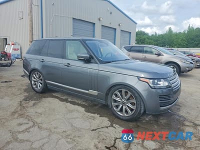 Czwarte zdjęcie samochodu z boku: 2017 LAND ROVER RANGE ROVER HSE VIN:SALGS2FV5HA372357 - miniatura