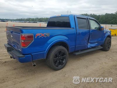 Trzecie zdjęcie samochodu z tyłu: 2014 FORD F150 SUPERCREW VIN:1FTFW1CF6EFC32802 - miniatura