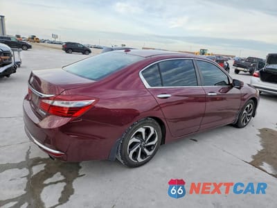 Trzecie zdjęcie samochodu z tyłu: 2016 HONDA ACCORD EXL VIN:1HGCR2F81GA010375 - miniatura