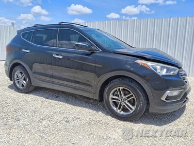 Czwarte zdjęcie samochodu z boku: 2017 HYUNDAI SANTA FE SPORT 2.4L VIN:5NMZU3LB7HH052005 - miniatura