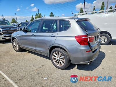 Drugie zdjęcie samochodu z przodu: 2013 BMW X3 XDRIVE28I VIN:5UXWX9C53D0A24026 - miniatura