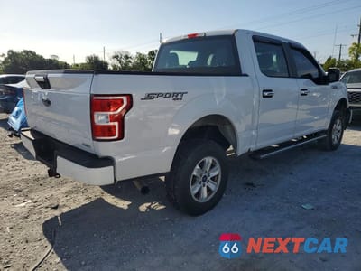 Trzecie zdjęcie samochodu z tyłu: 2018 FORD F150 SUPERCREW VIN:1FTEW1EP4JFA89277 - miniatura