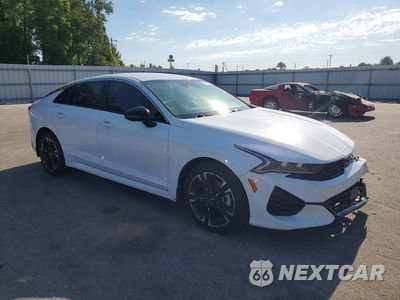 Czwarte zdjęcie samochodu z boku: 2023 KIA K5 GT LINE VIN:5XXG64J25PG225592 - miniatura