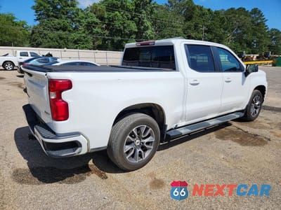 Trzecie zdjęcie samochodu z tyłu: 2021 CHEVROLET SILVERADO K1500 RST VIN:3GCUYEED8MG217946 - miniatura