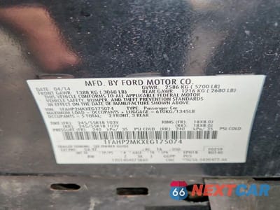 Zdjęcie 12 z 12 samochodu: 2014 FORD TAURUS POLICE INTERCEPTOR VIN:1FAHP2MKXEG175074 - miniatura