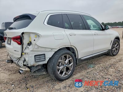 Trzecie zdjęcie samochodu z tyłu: 2021 BMW X3 SDRIVE30I VIN:5UXTY3C03M9D81820 - miniatura
