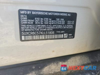 Zdjęcie 12 z 12 samochodu: 2019 BMW X5 XDRIVE40I VIN:5UXCR6C57KLL51808 - miniatura
