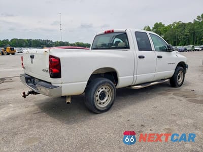 Trzecie zdjęcie samochodu z tyłu: 2007 DODGE RAM 1500 ST VIN:1D7HU18PX7J602655 - miniatura