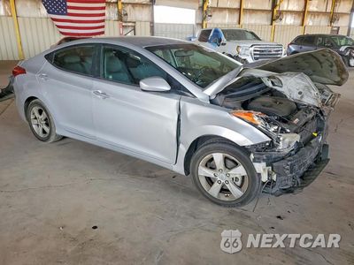 Czwarte zdjęcie samochodu z boku: 2013 HYUNDAI ELANTRA GLS VIN:KMHDH4AE1DU499347 - miniatura