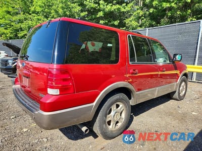 Trzecie zdjęcie samochodu z tyłu: 2003 FORD EXPEDITION EDDIE BAUER VIN:1FMPU18L03LA15460 - miniatura
