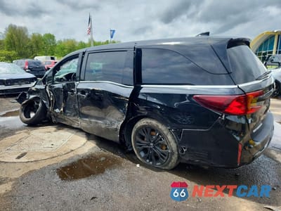 Drugie zdjęcie samochodu z przodu: 2025 HONDA ODYSSEY SPORT-L VIN:5FNRL6H74SB058359 - miniatura
