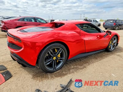 Trzecie zdjęcie samochodu z tyłu: 2025 FERRARI 296GTB VIN:ZFF99SLA2S0315500 - miniatura